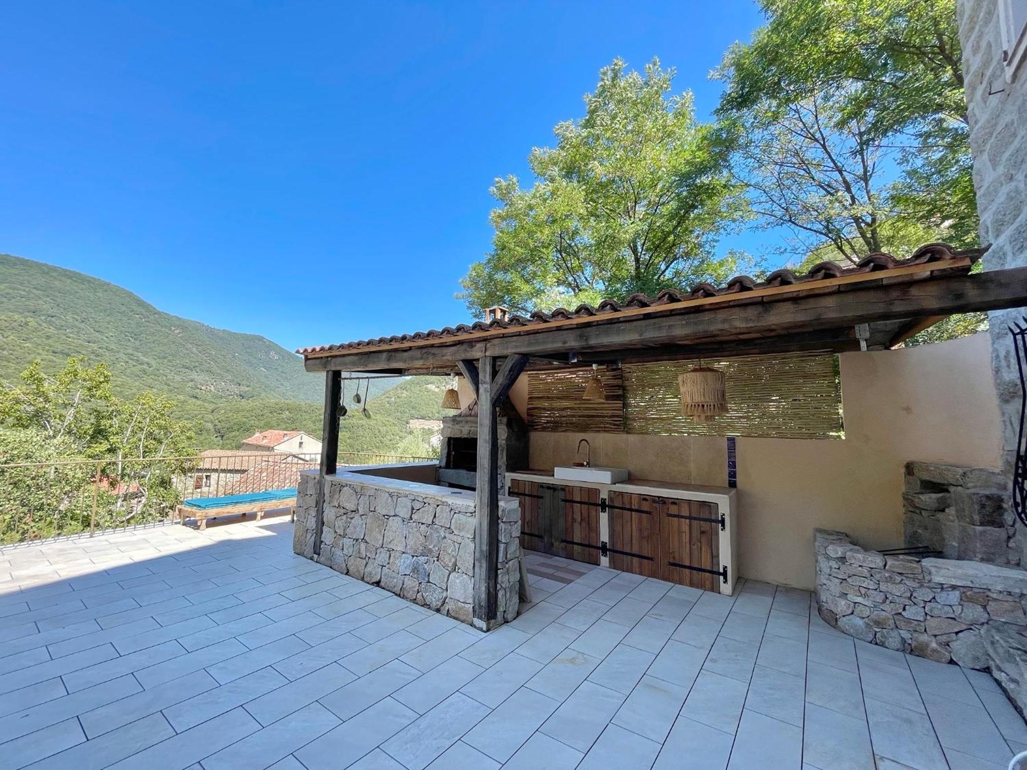 Casa Arena Authentique Maison De Village Avec Piscine Au Coeur De L'Alta Rocca - Zoza מראה חיצוני תמונה