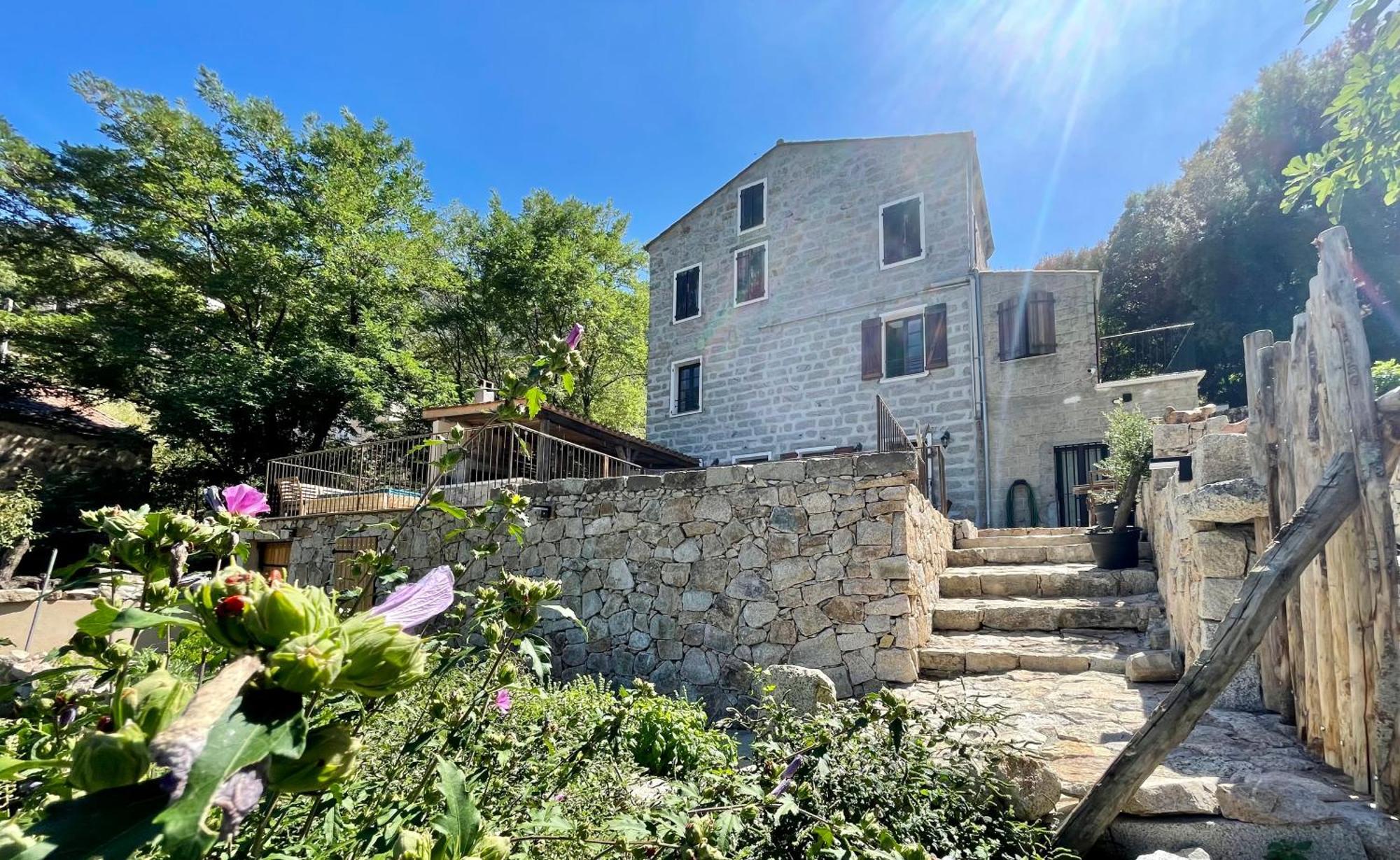 Casa Arena Authentique Maison De Village Avec Piscine Au Coeur De L'Alta Rocca - Zoza מראה חיצוני תמונה