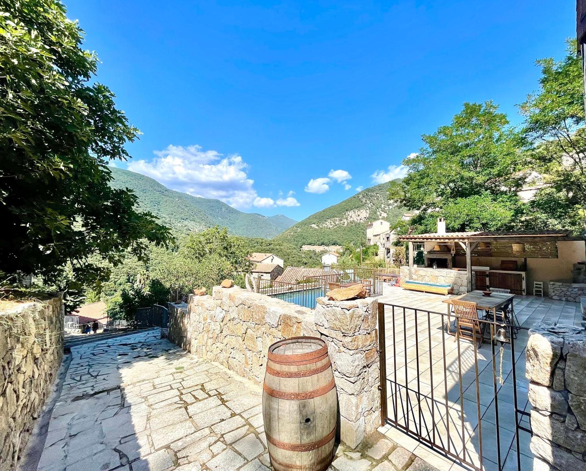 Casa Arena Authentique Maison De Village Avec Piscine Au Coeur De L'Alta Rocca - Zoza מראה חיצוני תמונה